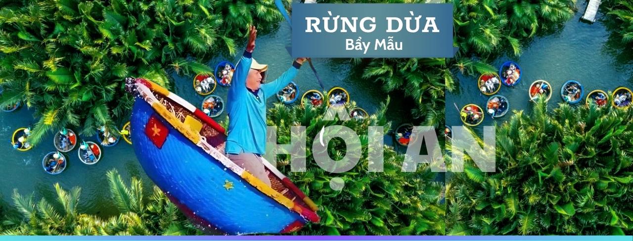 Vé Đi Thuyền Thúng Rừng Dừa 7 Mẫu